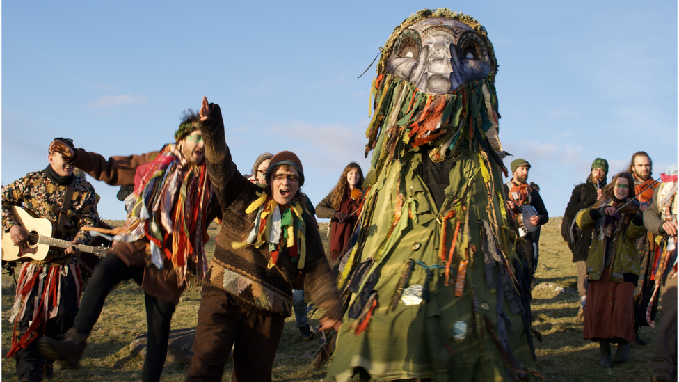 Dartmoor protest