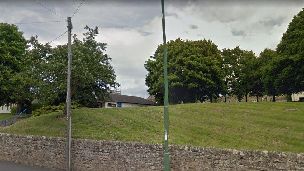 The Bede Kirk site, in Barnard Castle