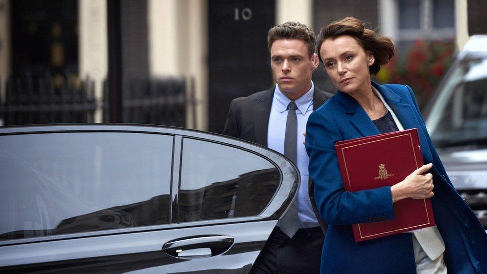 Richard Madden and Keeley Hawes