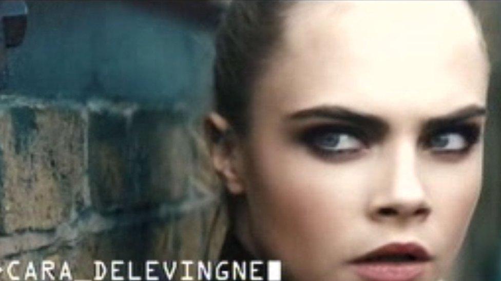 Cara Delevingne in Rimmel ad