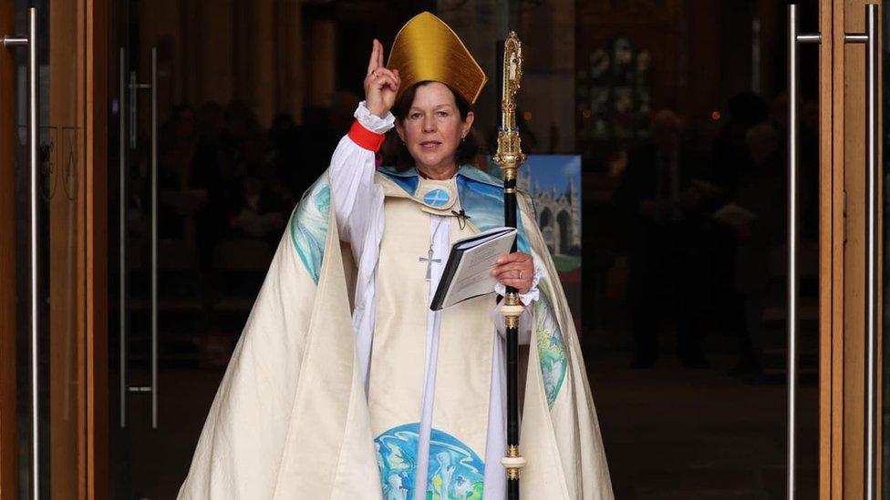 The Right Reverend Debbie Sellin the new Bishop of Peterborough