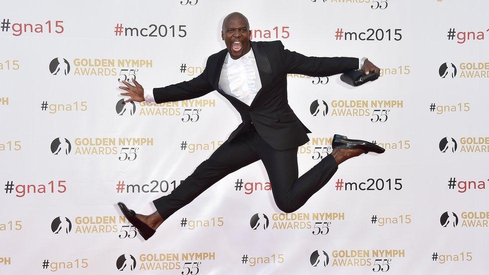 Actor Terry Crews at the Monte-Carlo TV Festival