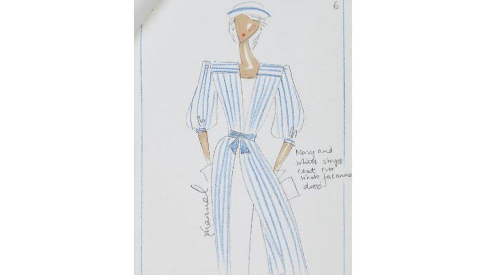 Sketches for Princess Diana