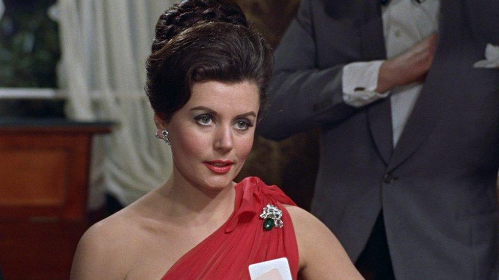 Eunice Gayson, as Sylvia Tench in Dr No