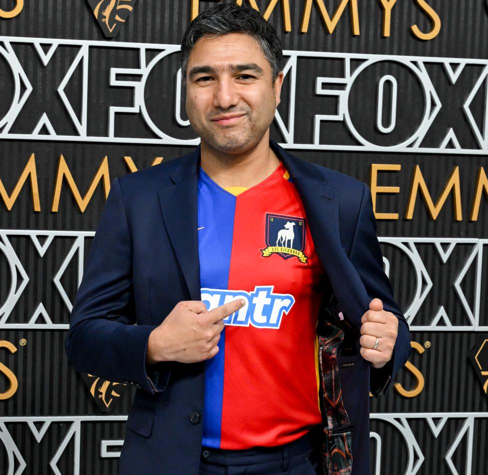 Nick Mohammed at the 75th Primetime Emmy Awards held at the Peacock Theater on January 15, 2024 in Los Angeles, California