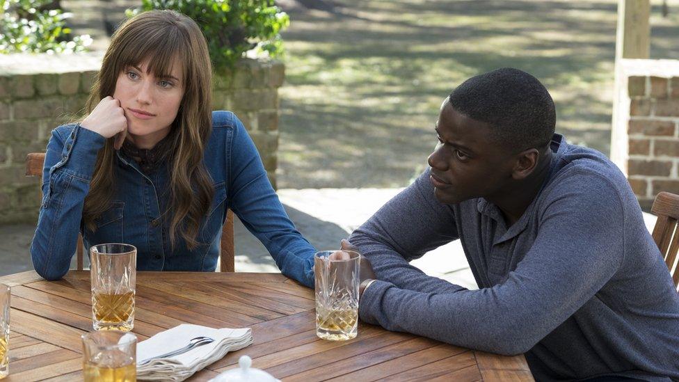 Daniel Kaluuya and Allison Williams in Get Out