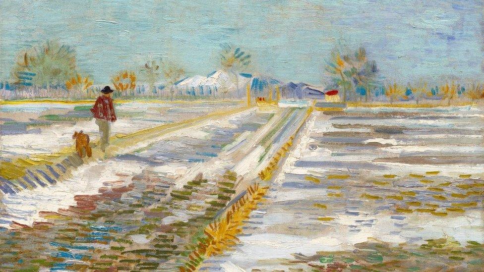 Van Gogh's Landscape With Snow