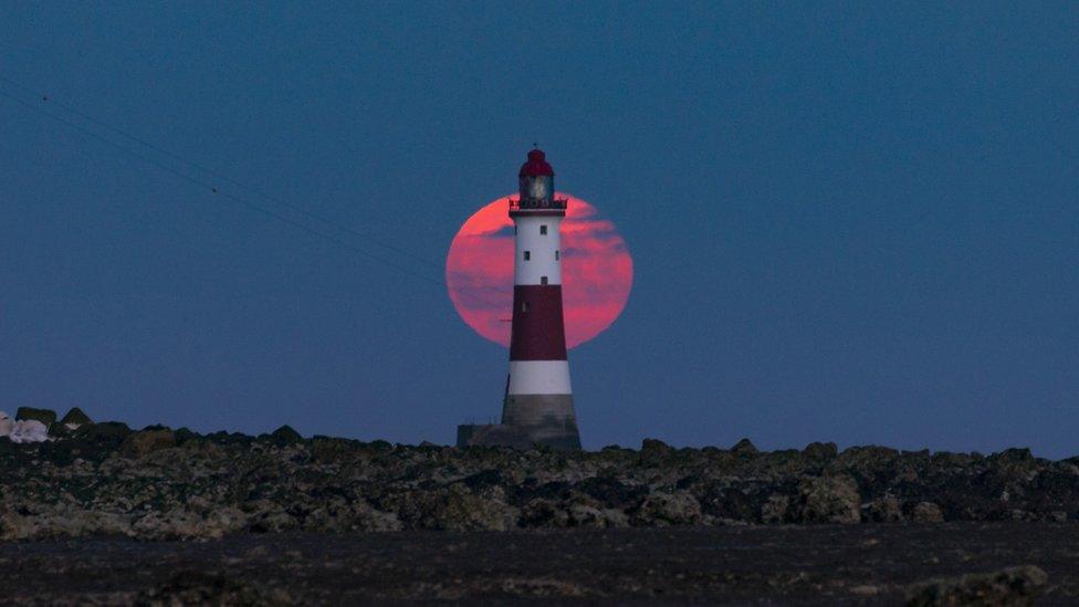 Beachy Head Moonrise