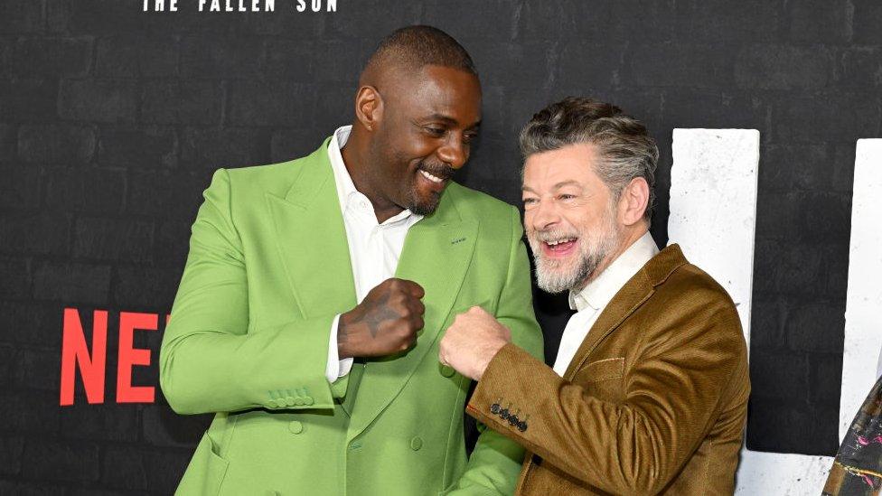 Idris Elba and Andy Serkis