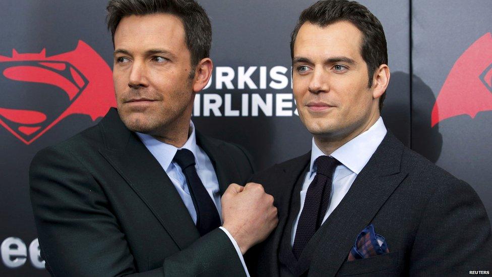 Ben Affleck and Henry Cavill