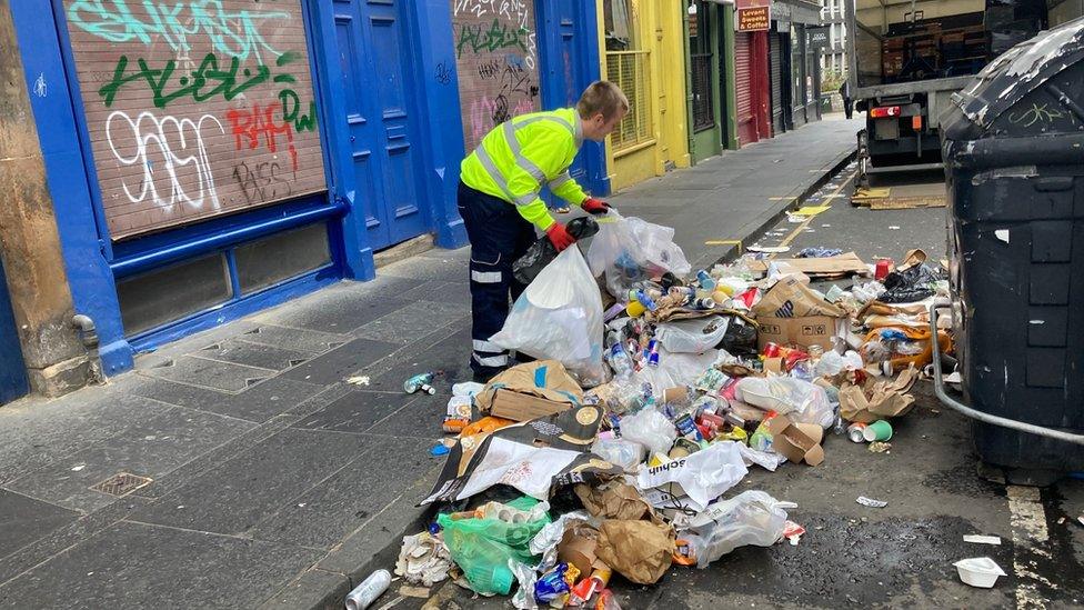 bins Edinburgh