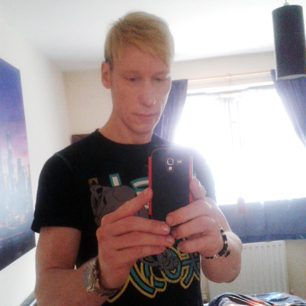 Stephen Port taking a selfie