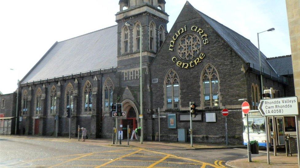 Muni arts centre in Pontypridd