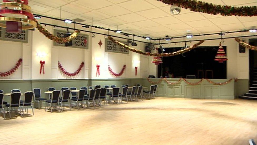 The Newbridge Memo ballroom