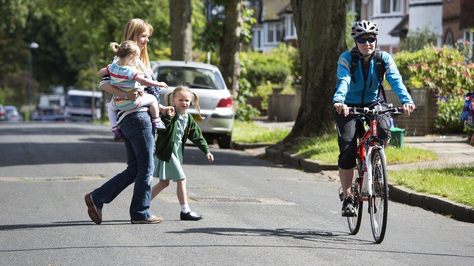Walking and cycling