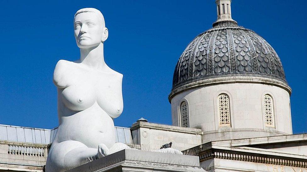 Marc Quinn's statue of Alison Lapper