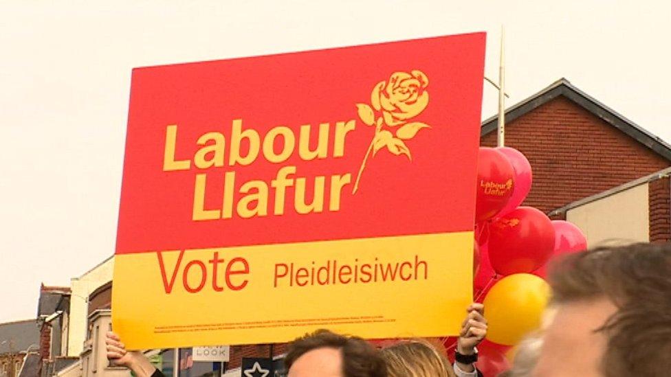 Labour placard