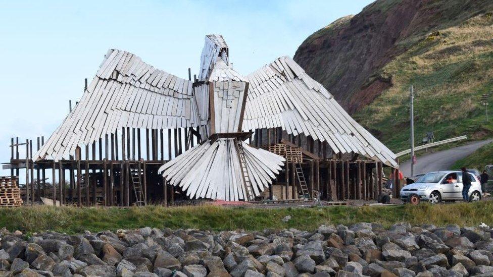 Skinningrove bonfire