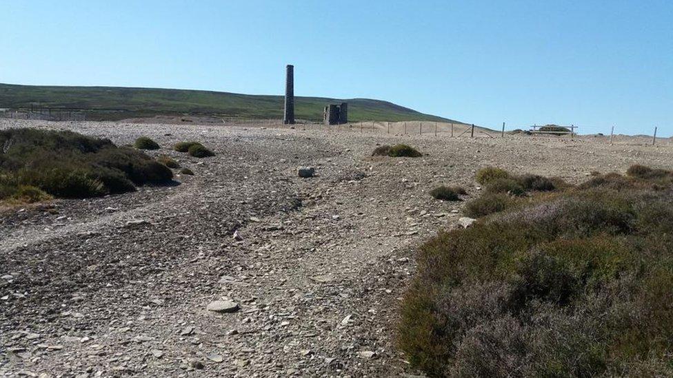 Cross Vein Mine, near Foxdale