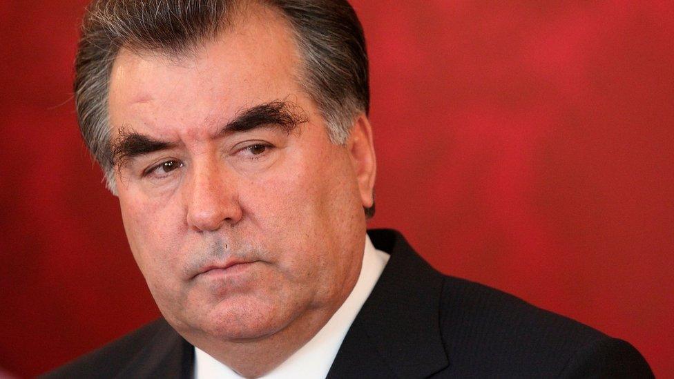 Tajik President Emomali Rakhmon