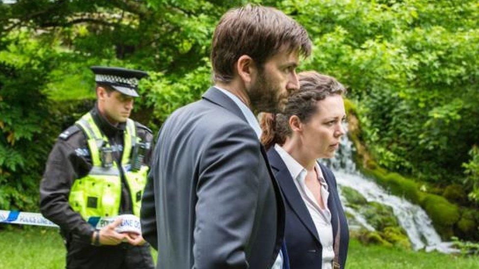 A still from Broadchurch