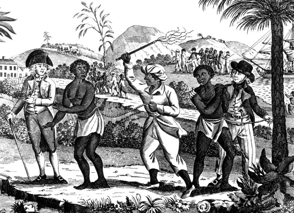 About five million enslaved Africans were taken to the Caribbean, nearly half of whom were brought to the British Caribbean