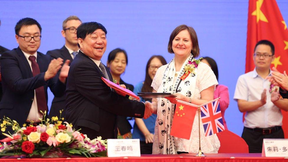 Sheffield City Council China signing