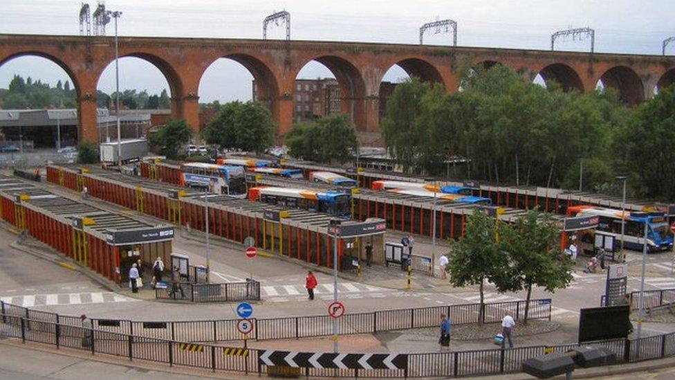 Stockport bus station