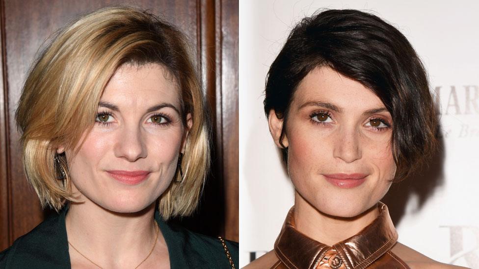 Jodie Whittaker and Gemma Arterton