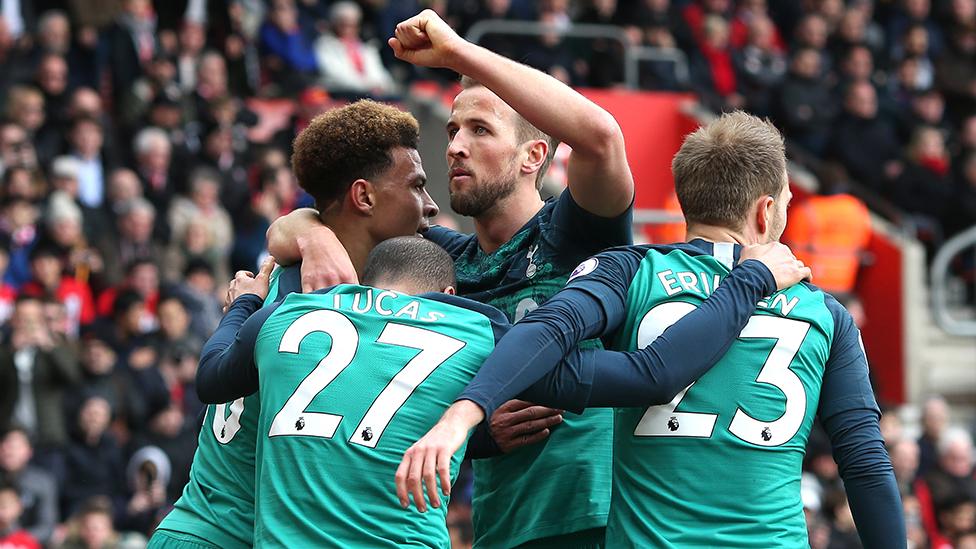 Harry Kane celebrates a goal