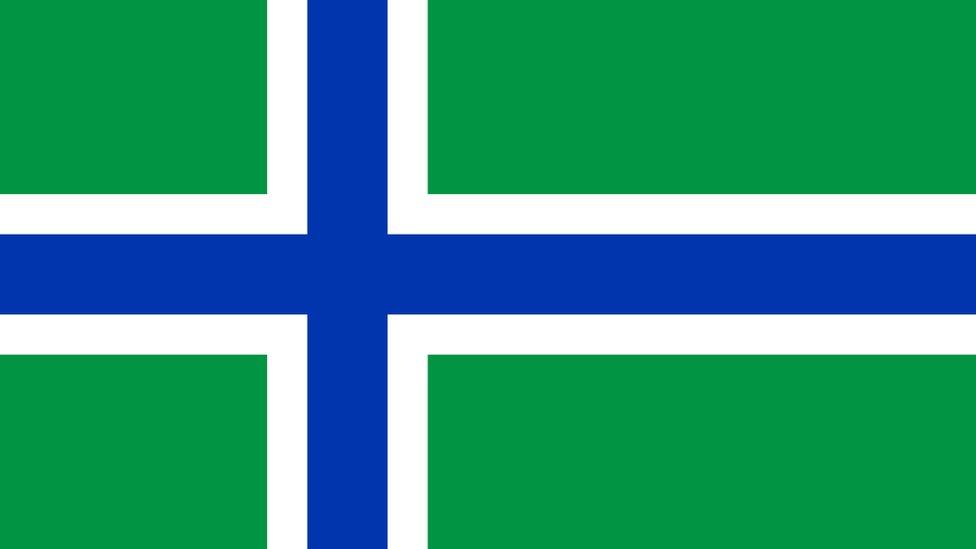 South Uist's flag