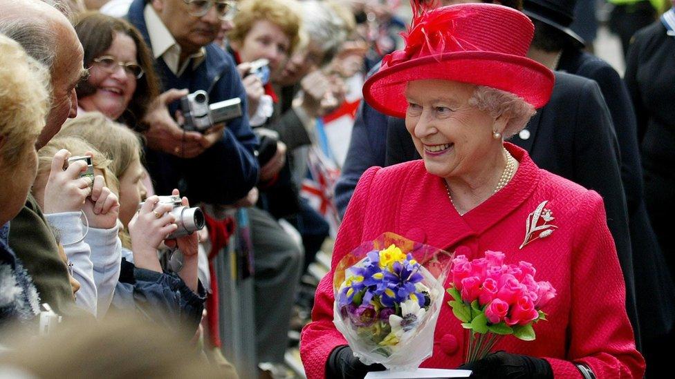 Queen Elizabeth II in 2006 in Windsor