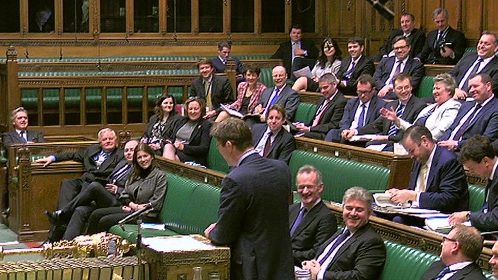 Greg Clark speaking in the Commons