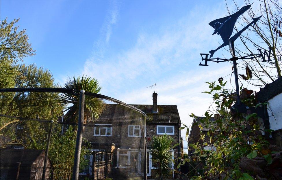 Leon Jennion's house and weathervane