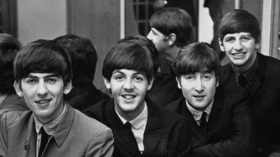 george, paul, john and ringo