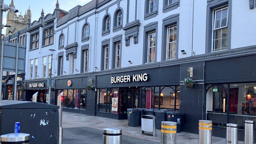 Burger King in Cardiff