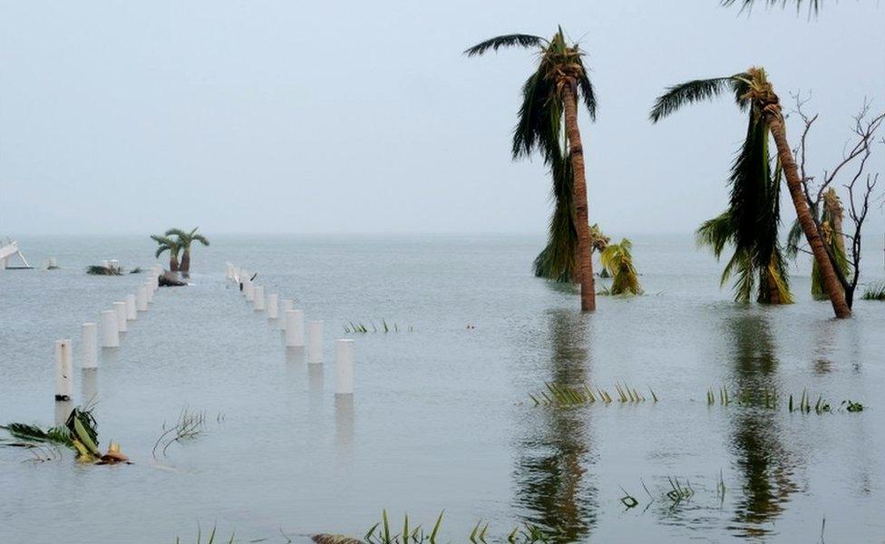 Devastation in the Abacos, northern Bahamas