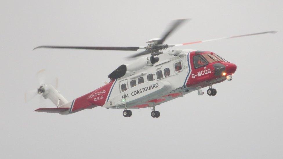 coastguard helicopter