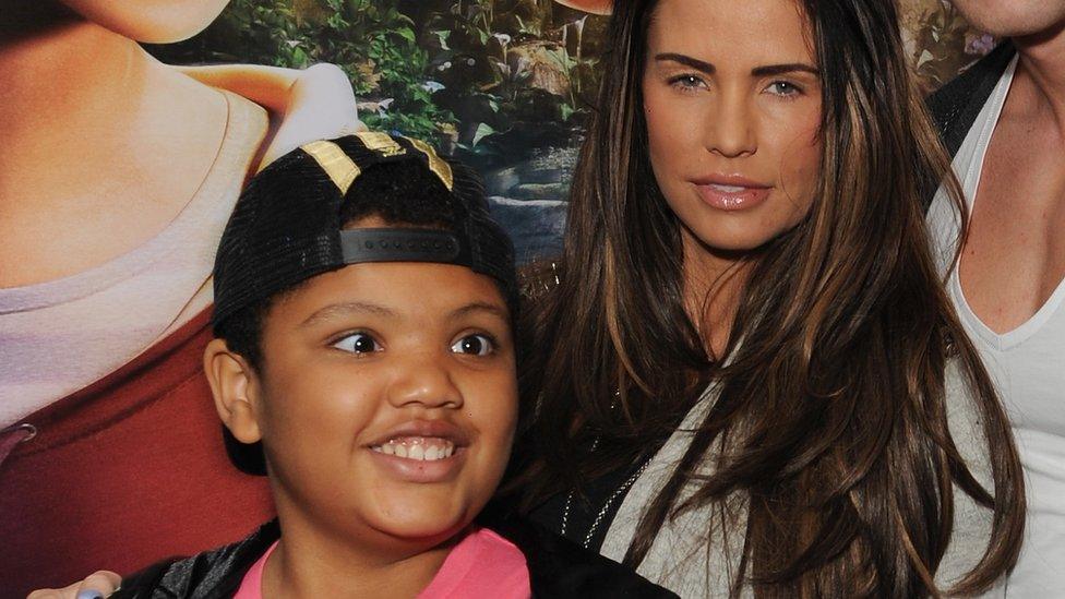 Harvey and Katie Price