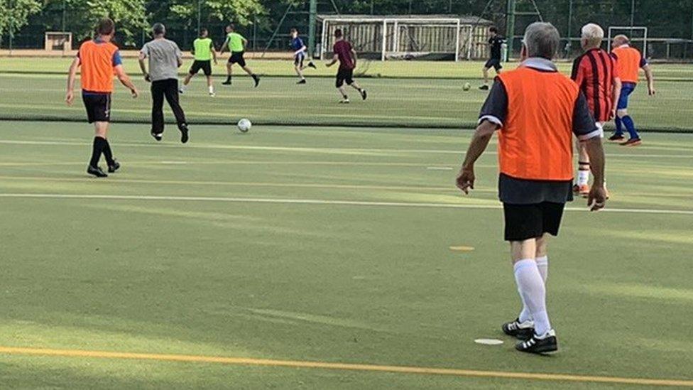 Walking football