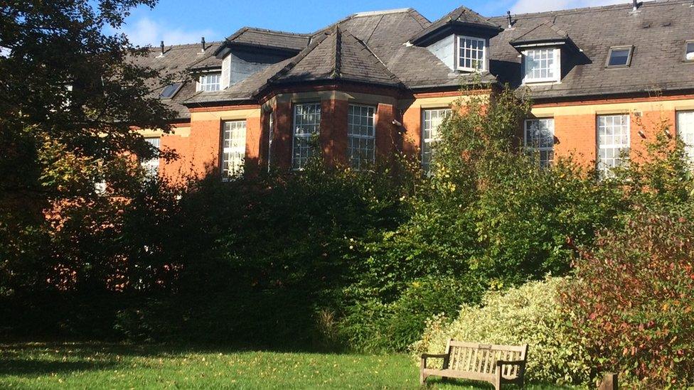 Hill End Hospital converted flats