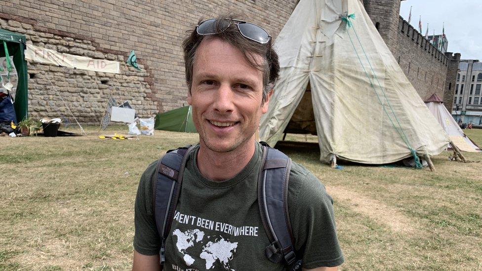 Sylvain Lefebvre, 37, wants his two children to live in a sustainable world