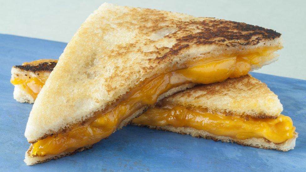 Cheese sandwich