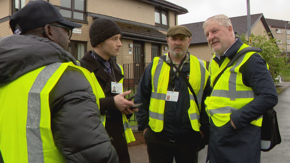 Angus Robertson and NRS staff