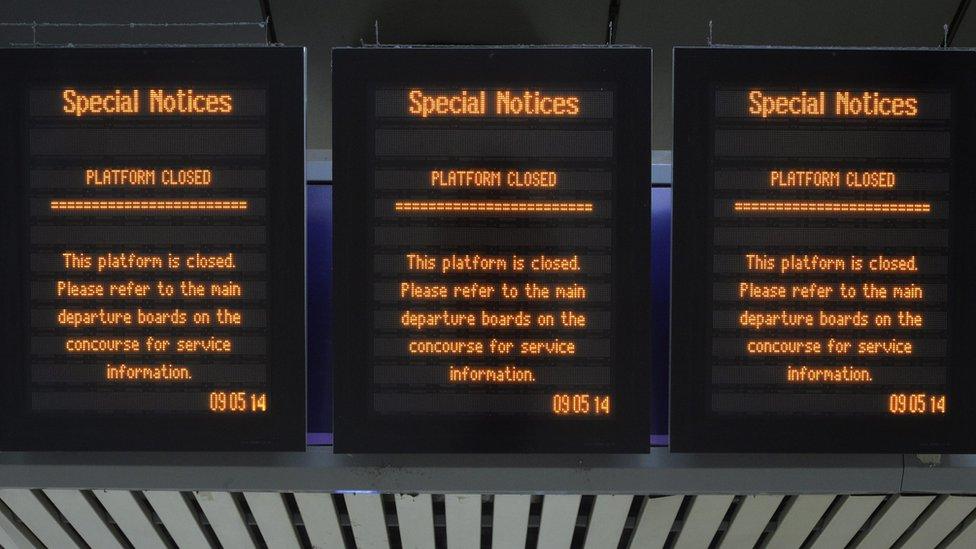 Boards announcing platform closures