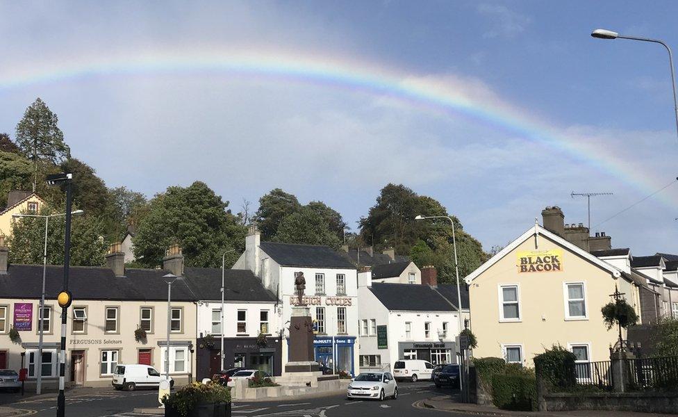 Rainbow over Enniskillen