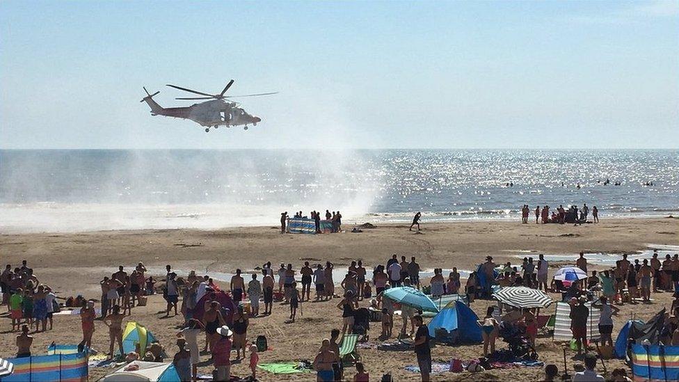 Camber Sands rescue