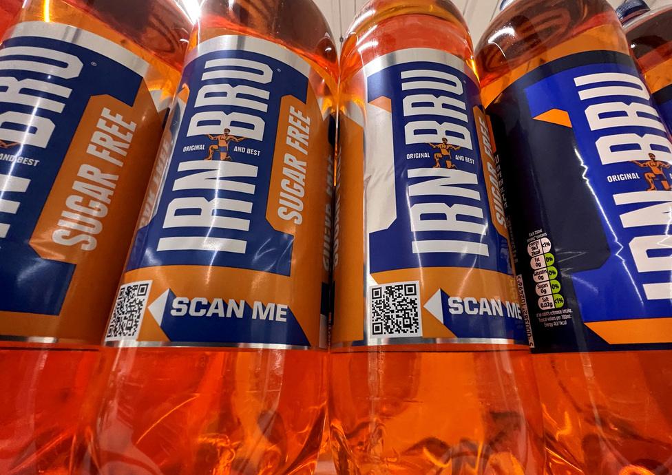 irn bru bottles