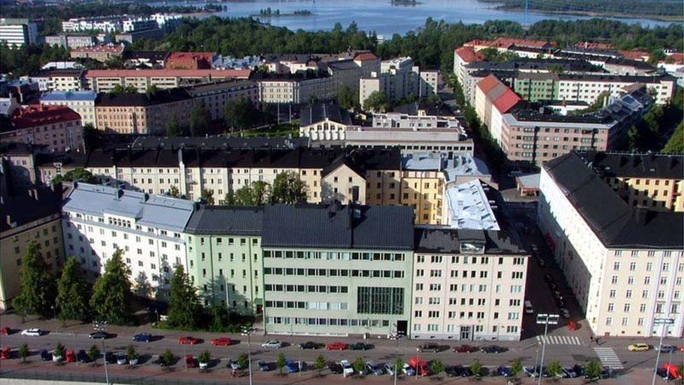 View of Helsinki's Toolo district