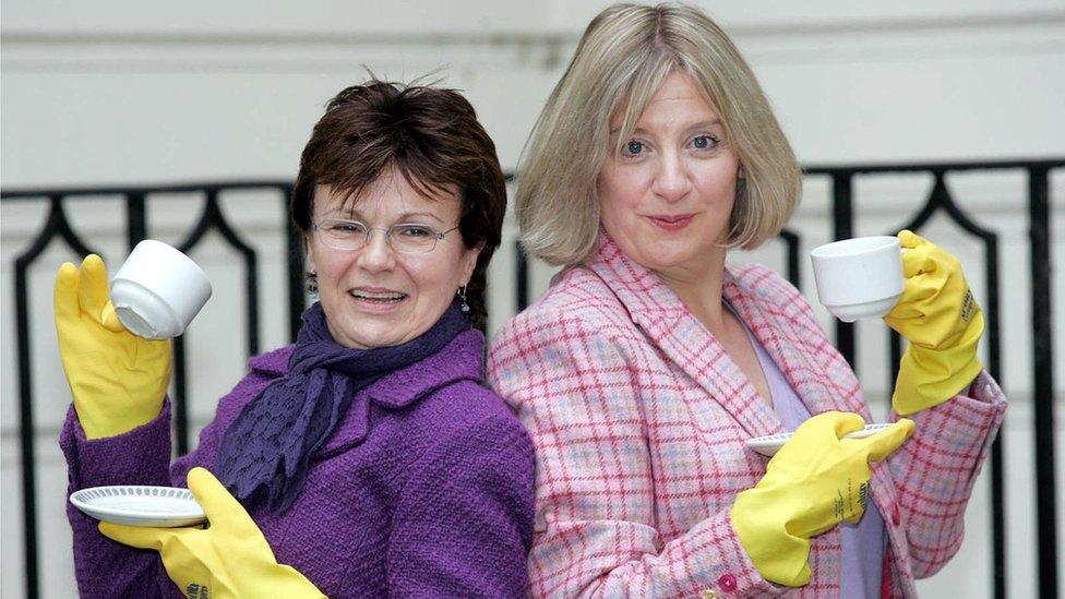 Julie Walters and Victoria Wood